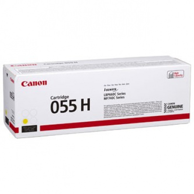 Canon CRG-055H giallo (yellow) toner originale