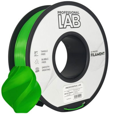 Professional Lab FG-P87-E1, 3D filamento, PLA, 1,75mm, 1000g, Verde (Meta green)
