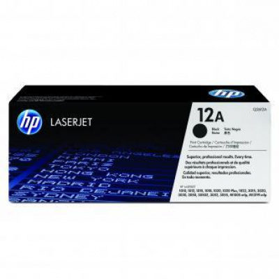 HP 12A Q2612A nero (black) toner originale