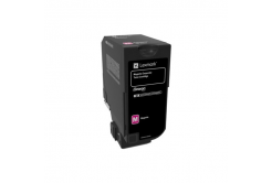 Lexmark 74C20ME magenta toner originale