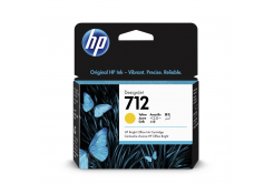 HP 712 3ED69A giallo (yellow) cartuccia originale