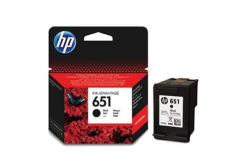 HP C2P10AE 651 nero (black) cartuccia originale