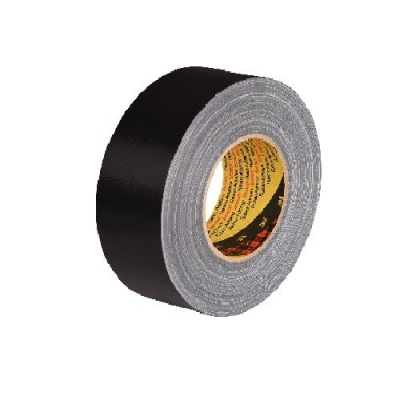 3M 389 Nastro adesivo tessile 50 mm x 50 m, nero