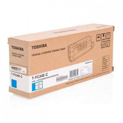 Toshiba toner originale T-FC34EC, cyan, 11500pp\., 6A000001524, Toshiba e-studio 287, 347, 407