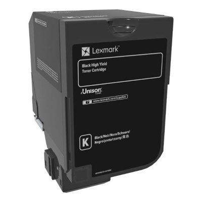 Lexmark 84C0H10 nero (black) toner originale