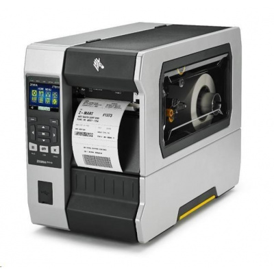 Zebra ZT610 ZT61043-T0E01C0Z stampante di etichette, 12 dots/mm (300 dpi), disp., RFID, ZPL, ZPLII, USB, RS232, BT, Ethernet