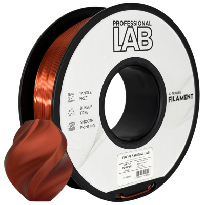 Professional Lab FG-P92-E1, 3D filamento, PLA Silk, 1,75mm, 1000g, Arancione (Copper)