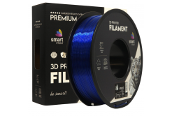 Smart Print FG-S199-E1, 3D filamento, PETG, 1,75mm, 1000g, Blu trasparente (Transparent blue)