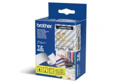 Brother TZ-164 / TZe-164, 18mm x 8m, testo oro/nastro traslucido, nastro originale