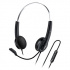Genius HS-220U AI, cuffie con microfono, cablate nere, 2.0, chiuse, USB-C