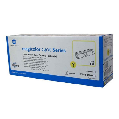 Konica Minolta A00W132 (1710-5890-05) giallo (yellow) toner originale