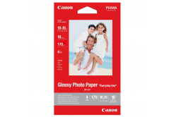 Canon Photo paper lucido GP-501 0775B005, 210 g/m2, 10x15cm, 10pz, lucido, bianco, carta fotografica