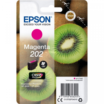 Epson 202 T02F34010 magenta (magenta) cartuccia originale
