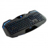 E-blue Auroza, tastiera US, gaming, retroilluminato okraje tipo wired (USB), nero