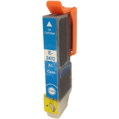 Epson T2432 XL ciano (cyan) cartuccia compatibile