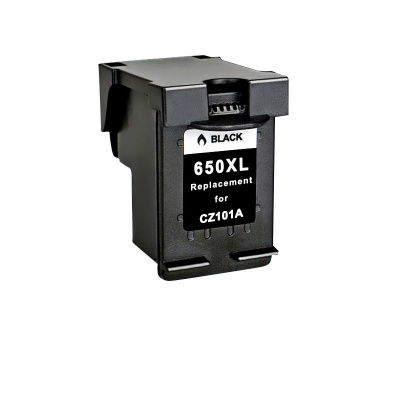 Cartuccia compatibile con HP 650 XL IT101A nero (black) 