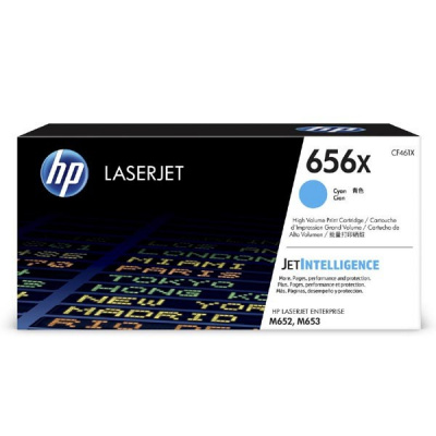 HP 656X CF461X ciano (cyan) toner originale