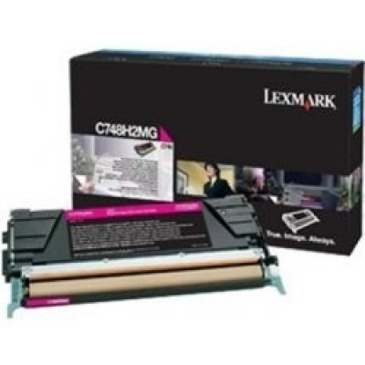 Lexmark C748H2MG magenta toner originale