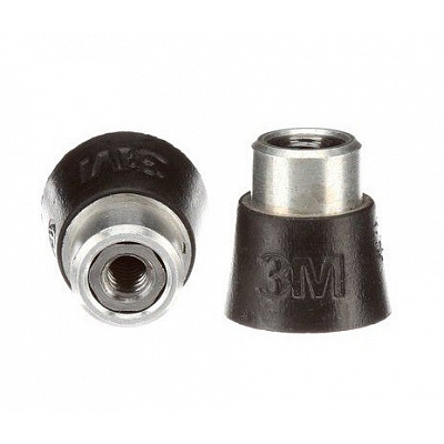 3M Tampone di supporto per dischi Roloc™, medio, filettatura 1/4"-20, diametro 25 mm (45101)