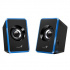 Altoparlanti Genius SP-U125, 2.0, 3W, blu, controllo del volume, jack da 3,5 mm (USB), 150Hz-20kHz