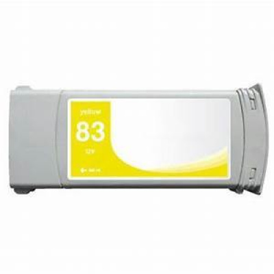 Cartuccia compatibile con HP 83 C4943A giallo (yellow) 