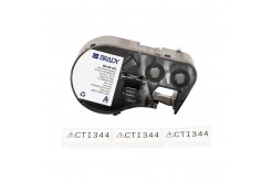 Brady M4-89-422 / 170737, 12.70 mm x 38.10 mm, Polyester, testo nera / sfondo bianco