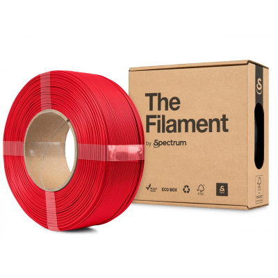"The Filament" by Spectrum TF-24181, ReFill, HT-PLA, 1,75mm, 1000g, Rosso (Vivid red)