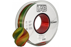 Professional Lab FG-P105-E1, 3D filamento, PLA Silk, Tri Color, Red, Yellow, Green, 1kg, 1,75mm