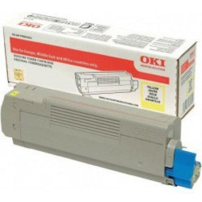 OKI 46507505 giallo (yellow) toner originale