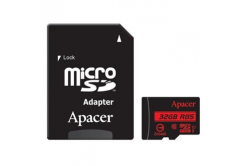 Apacer scheda di memoria Secure Digital Card V10, 32GB, micro SDHC, AP32GMCSH10U5-R, UHS-I U1 (Class 10), con adattatore