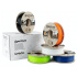 Spectrum 80748 3D filamento, Premium PET-G, 1,75mm, 5x250g, bianco, nero, Arancione, Blu, Verde (Mix Arctic white, Deep black, Lion orange, Navy Blue, Lime green)