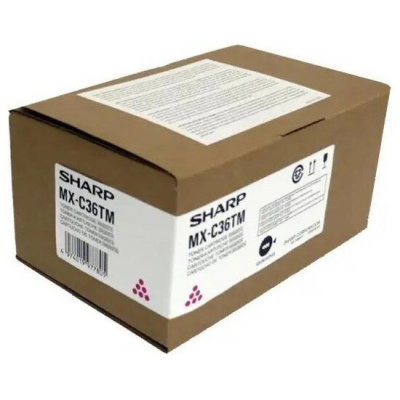 Sharp MXC36TM magenta toner originale