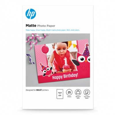 HP Matte FSC, carta, opaco, bianco, 180 g/m2, pz 7HF70A