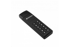 VERBATIM USB 3.0 Drive 128 GB - Keypad Secure (R:160/W:150 MB/s) GDPR