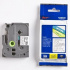 Brother TZ-135 / TZe-135, 12mm x 8m, testo bianco / nastro trasparente, nastro originale