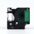 Nastro compatibile con Dymo 53719, S0720990, 24mm x 7m, testo nera / sfondo verde