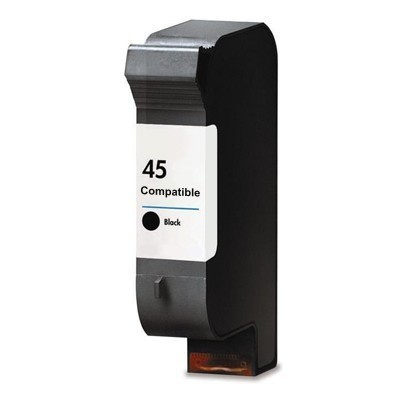 Cartuccia compatibile con HP 45 51645A nero (black) 
