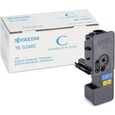 Kyocera Mita TK-5240C ciano (cyan) toner originale