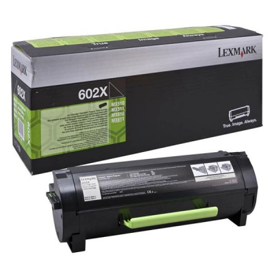 Lexmark toner originale 60F2X00,60F2X0E, black, 20000pp\., 602X, return, extra high capacity, Lexmark MX611de, MX511de, MX611dhe,