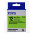 Epson LabelWorks LK-4GBF C53S654018 12mm x 9m, testo nera / nastro verde, fluorescente, nastro originale