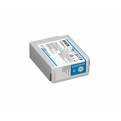 Epson SJIC57P-C C13T58J240 for ColorWorks, cyan original cartridge