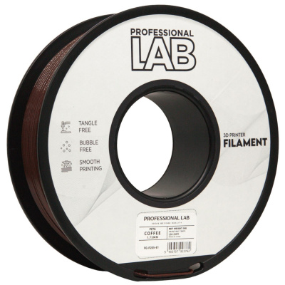 Professional Lab FG-P205-E1, 3D filamento, PETG, 1,75mm, 1000g, Marrone (Coffee)