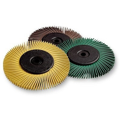 3M Scotch-Brite™ Spazzola di pulizia BB-ZB, 8 file di lamelle 150 mm x P50