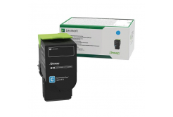 Lexmark 75M2HC0 ciano (cyan) toner originale