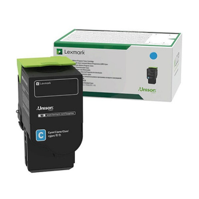 Lexmark 75M2HC0 ciano (cyan) toner originale