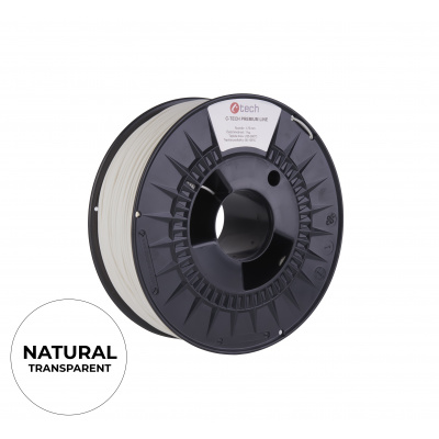 C-Tech 3DF-P-PLA1.75-NAT 3D filamento, PREMIUM LINE, PLA, natural, 1,75mm, 1kg