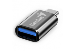 USB redukce, (3.0), USB C samec - USB A samice, nero, Genius USB 3.0, až 5Gbps
