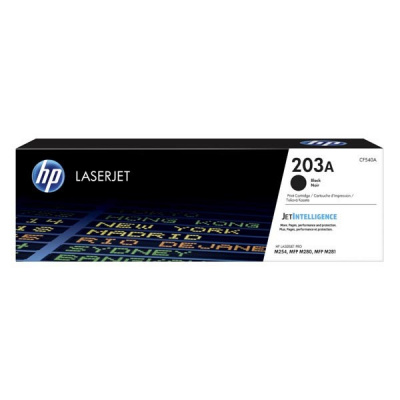 HP 203A CF540A nero (black) toner originale