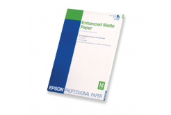 Epson C13S041718 Enhanced Matte Paper, bílá, 250, ks C13S041718, pro inkoustové tiskárny, 210x297mm (A4), 