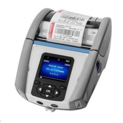 Zebra ZQ620 ZQ62-HUWAE00-00 Healthcare stampante di etichette, BT, Wi-Fi, 8 dots/mm (203 dpi), LTS, disp., EPL, ZPL, ZPLII, CPCL